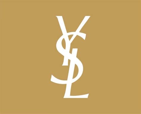 logo yves saint laurent vector